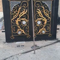 درب ۲لنگه سنگین اماده|مصالح و تجهیزات ساختمان|رامشیر, |دیوار