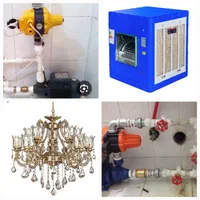 نصب و تعمیر کولر آبی نصب پمپ و نصب وجابجایی لوستر