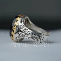 زیباترین انگشتر نقره طرح شمشیر ذوالفقار و حک دستی|جواهرات|مشهد, هفده شهریور|دیوار