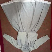 مانتو دوتیکه بلند