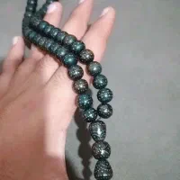 تسبیح مس کوب هسته خرما وحشی ۶۶ تایی|کلکسیون اشیاء عتیقه|علی‌آباد کتول, |دیوار