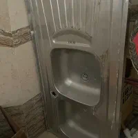 سینک ظرفشویی دو قلو‌سالم و تمیز|مصالح و تجهیزات ساختمان|قم, شهرک قدس|دیوار