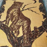 پتوهای پلنگی وگلدار قدیمی تشک و لحاف وروتختی|رختخواب، بالش، پتو|محمدشهر, محمدشهر|دیوار