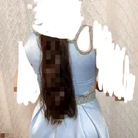 پیراهن مجلسی ساتن آمریکایی|لباس|گرگان, |دیوار