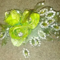 گل بغل سر مخصوص شنیون|زیورآلات و اکسسوری|اصفهان, باغ کاران|دیوار