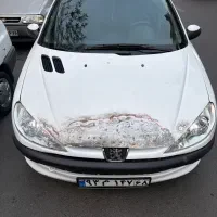 کاپوت ۲۰۶ خوردگی جزئی صافکاری شده