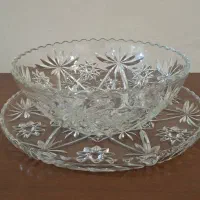 ظرف کریستال تراش خورده