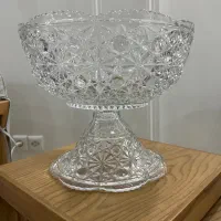 کریستال امریکایی دو تیکه میوه خوری