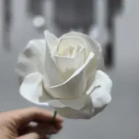 رز سفید|گل مصنوعی|اردبیل, |دیوار