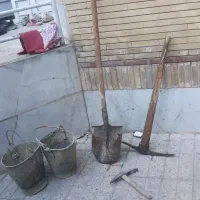 بیل   و    کلنگ   سطل جیری