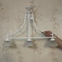 لوستر سه شعله خطی