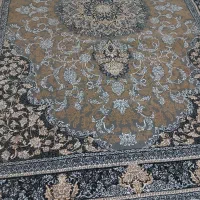 فرش ۹ متری نو آکبند طوسی طلایی مشکی شیک|فرش|رشت, معلولین|دیوار