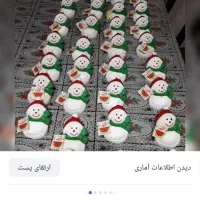 بابا نوئل خام و رنگی عمده