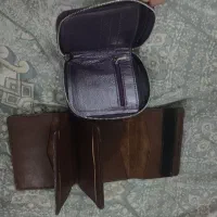 کیف پول چرم طبیعی|کیف، کفش، کمربند|قم, باغ کرباسی|دیوار