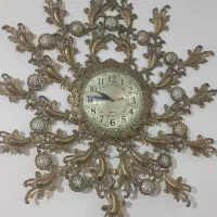 ساعت دیواری برنجی