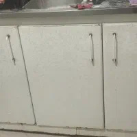 کابینت فلزی به همراه سنگ روکابینتی|مصالح و تجهیزات ساختمان|پیشوا, |دیوار