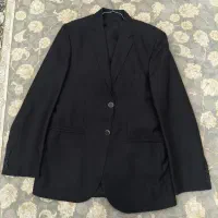 کت و شلوار مشکی براق