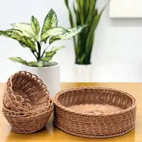 سبد مفتولی دستباف