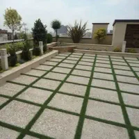 موزاییک،واش بتون،جدول،نرده دور باغچه|خدمات پیشه و مهارت|رشت, بازار|دیوار