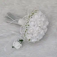 دسته گل عروس انبتانا|گل مصنوعی|زاهدان, |دیوار