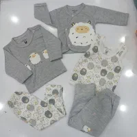 لباس تیکه‌ی تریکو نوزاد در رنگ ها و طرح های متنوع|کفش و لباس بچه|اصفهان, شیخ اشراق|دیوار