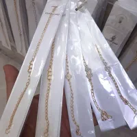 دستبند و پابند دارای پلاک در سه رنگ مختلف بدلیجات