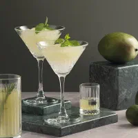 گیلاس بستنی خوری پاشاباغچه الیسا 440328لب طلایی