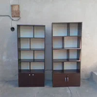 کتابخانه و فایل چوبی