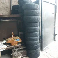 تعدای لاستیک ۱۳و۱۴ و۱۵ و۱۶ و۱۷ از زاپاس تا ۵۰ درصد