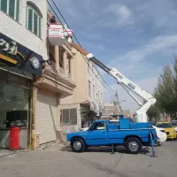 اجاره بالابر نیسانی ۱۲ متری لطفی|خدمات حمل و نقل|اردبیل, |دیوار