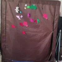 کمد برزنتی پارچه ای بزرگ سیار