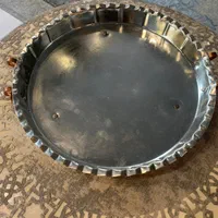 دوتا ظرف مسی سینی وسوپ خوری یاآجیل خوری|ظروف سرو و پذیرایی|اردبیل, |دیوار