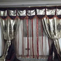 پرده ی سالن و اتاق خواب|پرده، رانر، رومیزی|شیراز, ابیوردی|دیوار