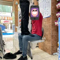 توالت فرنگی سیار دیواری تاشو آلومینیوم با قیف تاشو