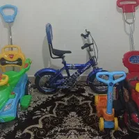 دوچرخه وماشین ۴چرخ