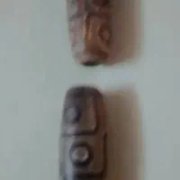 مهره ی گبری بودایی باستانی اصل|کلکسیون اشیاء عتیقه|مبارکه, |دیوار