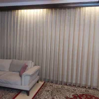 پرده حریر طرحدار و ساده|پرده، رانر، رومیزی|مشهد, تربیت (صدف)|دیوار