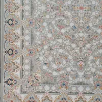 فرش ۱۲ متری و ۱.۵×۱ باغ جان تافته ۱۵۰۰ شانه