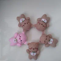 عروسک بافتنی ،آویز