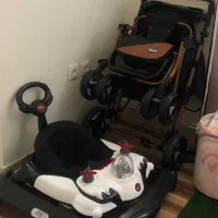 کالسکه و روروئک و ساک کودک