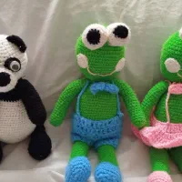 عروسک قلاب بافی