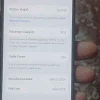آیفون ۱۵ نرمال رنگ مشکی وباطری ۹۷ درصد ریجستر شده|موبایل|آشخانه, |دیوار