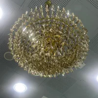 دو عدد لوستر گرد دور۷۰