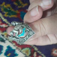 انگشتر دست ساز نقره یوزپلنگ ..سنگین ..خلیج فارس|جواهرات|اصفهان, بهارستان|دیوار
