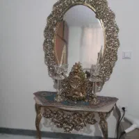 ایینه شمعدان برنز|صنایع دستی و سایر لوازم تزئینی|فردیس, فرامرزیه|دیوار