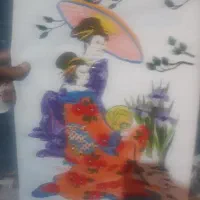 سوزن دوزی روی پارچه