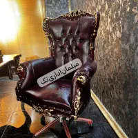 مبلمان کلاسیک اداری میزومبل رنگ درباری|دفتر کار|چهاردانگه (تهران), |دیوار