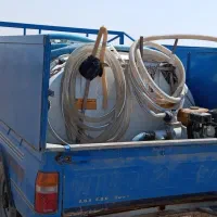 اب آشامیدنی و اب چاه با تانکر نیسان