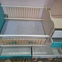 سرویس تخت و کمد و بوفه برند اصل آپادانا معلم|تخت و سرویس خواب|رشت, معلم|دیوار