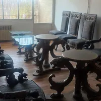مبلمان استیل طرح کتیبه ای